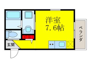 ユーハイツ住吉の物件間取画像